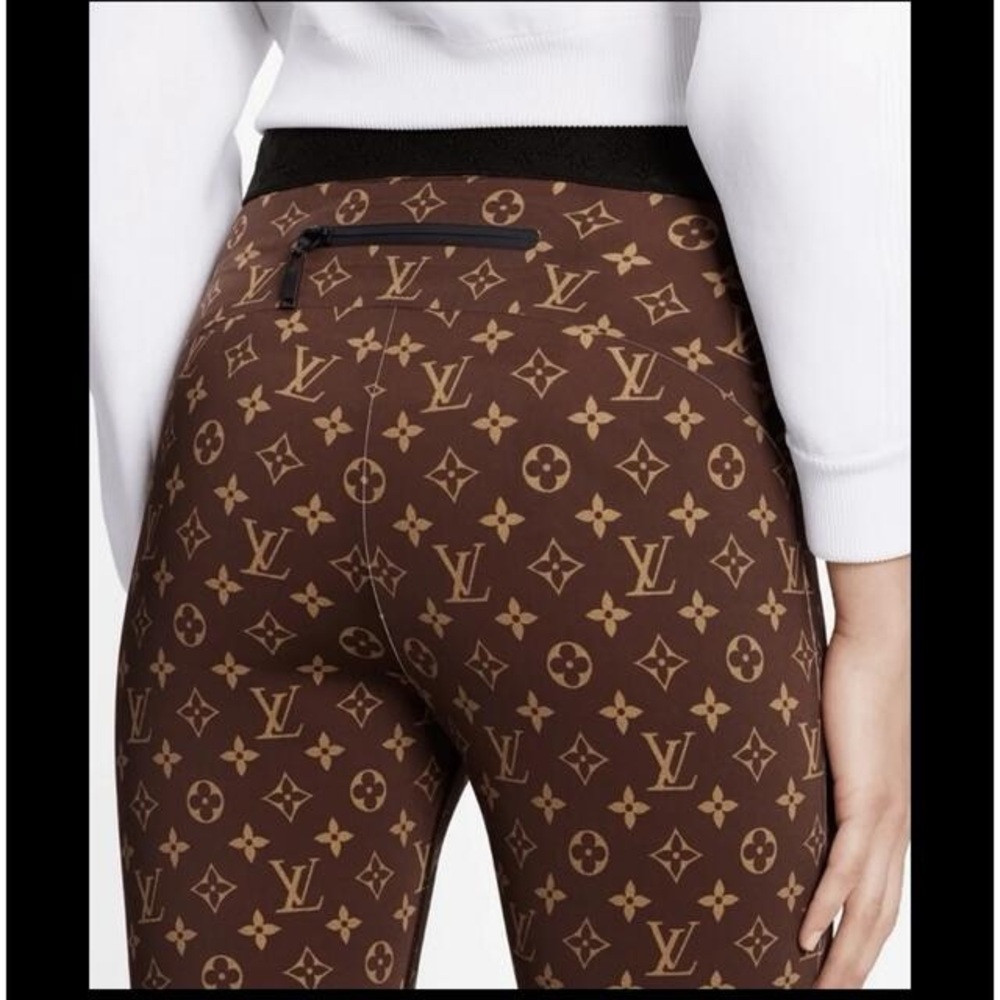 Authentic Louis Vuitton Monogram Technical Leggin… - image 3